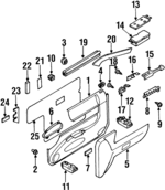 8971611456 - : Insert Panel for Isuzu Image