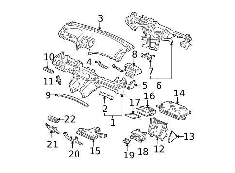 Instrument Panel for 2007 Acura TSX #0