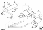 18107516742 - : Center Muffler for BMW Image