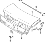 6570070C10 - Body: Lid for Suzuki Image