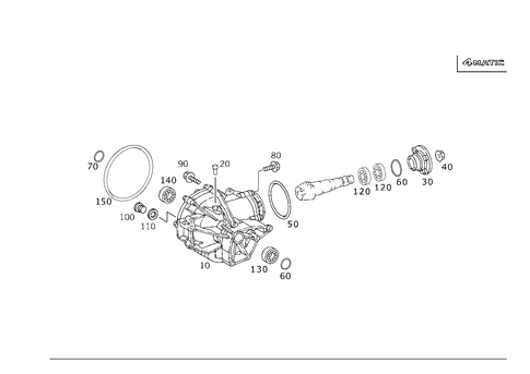 4MATIC&reg; Front Axle Drive for 2002 Mercedes-Benz E430 #0