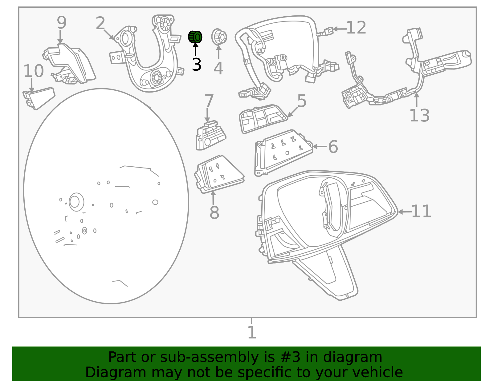 2023-2026 GM Plate Spring 85551445 GM | GMPartsDirect.com
