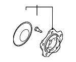 4340165D00 - Suspension: Hub &amp; Bearing for Suzuki Image