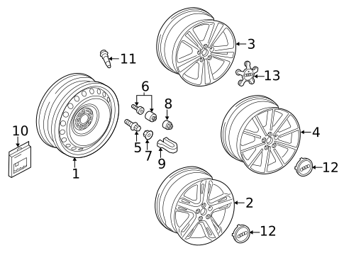 Covers & Trim for 2015 Audi A3 #1