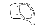 99655227700B50 - Steering: Front Cover for Porsche: 911 Image