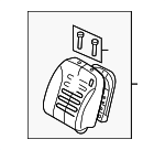 883052G500801 - : Seat Back Assembly for Kia: Optima Image