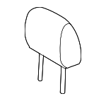 887002G010813 - Body: Headrest for Kia: Optima Image