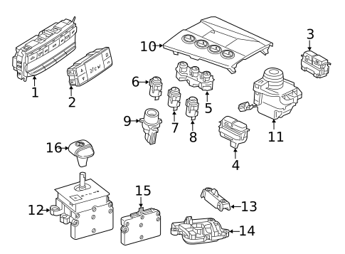 Controls for 2016 Mercedes-Benz E63 AMG S #0