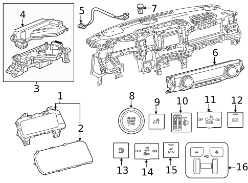 Electrical Connectors for 2024 Toyota Tacoma #0