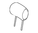 HAH501800LUP - : Headrest for Land-Rover Image