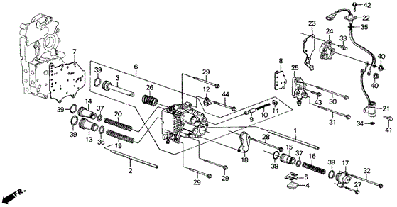 AT Servo Body (86-87) for 1987 Acura Legend #0