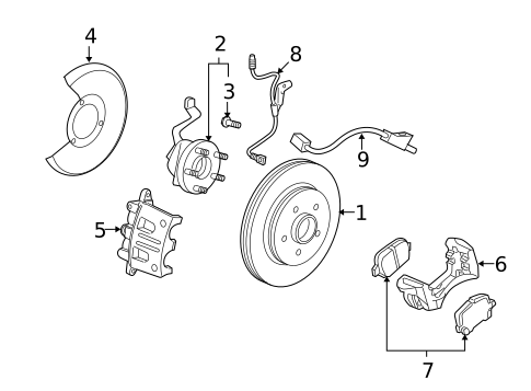 Disc Pads & Brake Shoes for 2008 Saturn Vue #0