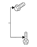 98130782100 - Cooling System: Oil Cooler Bolt for Porsche Image