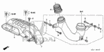 17212P2JJ00 - Electrical/Exhaust/Heater/Fuel: RUBBER, AIR CLEANER MOUNTING for Honda Image