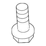11519387 - Body: Upper Hinge Lower Bolt for GM Image