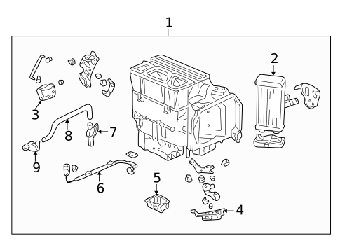 Hoses & Pipes for 2000 Honda Insight #0