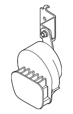 K6376678Y - Electrical: High Note Horn for Mazda: CX-70, CX-90 Image