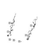 68427950AD - Electrical: Front Door Wiring for Mopar Image image