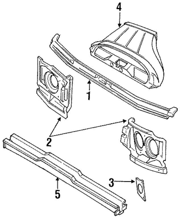 5320528040 - Cooling System: Tie Bar for Toyota Image