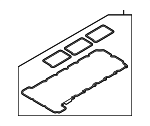 11127587804 - Engine: Valve Cover Gasket Set for BMW Image