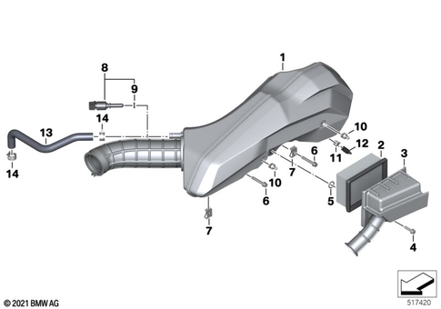 Intake Muffler for 2026 BMW-Motorrad C 400 GT #0