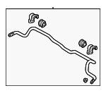 54810G2000 - Suspension: Stabilizer Bar for Hyundai Image