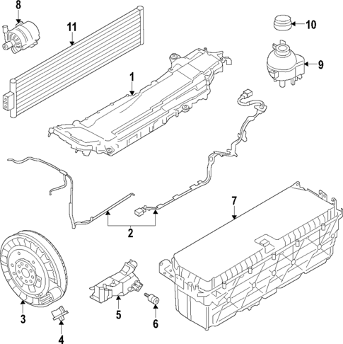Hybrid Components for 2013 BMW ActiveHybrid 7 #0