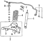 4870322917 - Suspension: Control Arm for Toyota Image