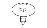 7145A48F73 - Body: Bumper Cover Bolt for BMW Image