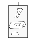 51117379431 - Body: Repair Kit for BMW: 328i GT xDrive, 330i GT xDrive, 335i GT xDrive, 340i GT xDrive Image