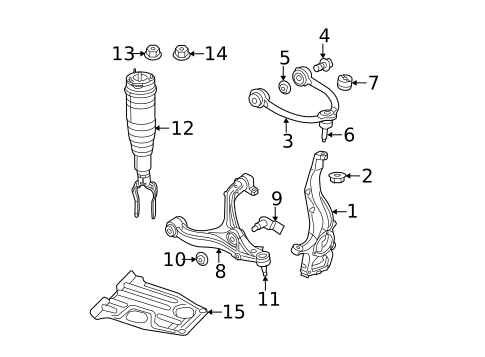 Suspension Components for 2012 Jeep Grand Cherokee #2