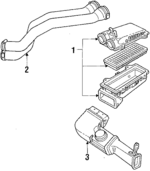 E8TZ9B659D - Engine: Outlet Duct for Ford Image