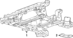 84734643 - Suspension: Rear Bracket for Acura Image