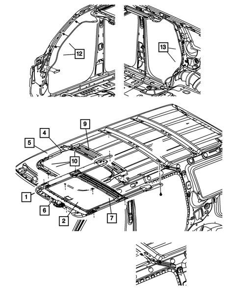 Sunroof for 2007 Dodge Nitro #0