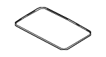 XR841581 - Body: Glass Panel Seal for Jaguar Image