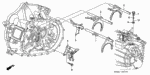 24201PNS010 - : Fork, Gearshift (5-6) for Acura Image