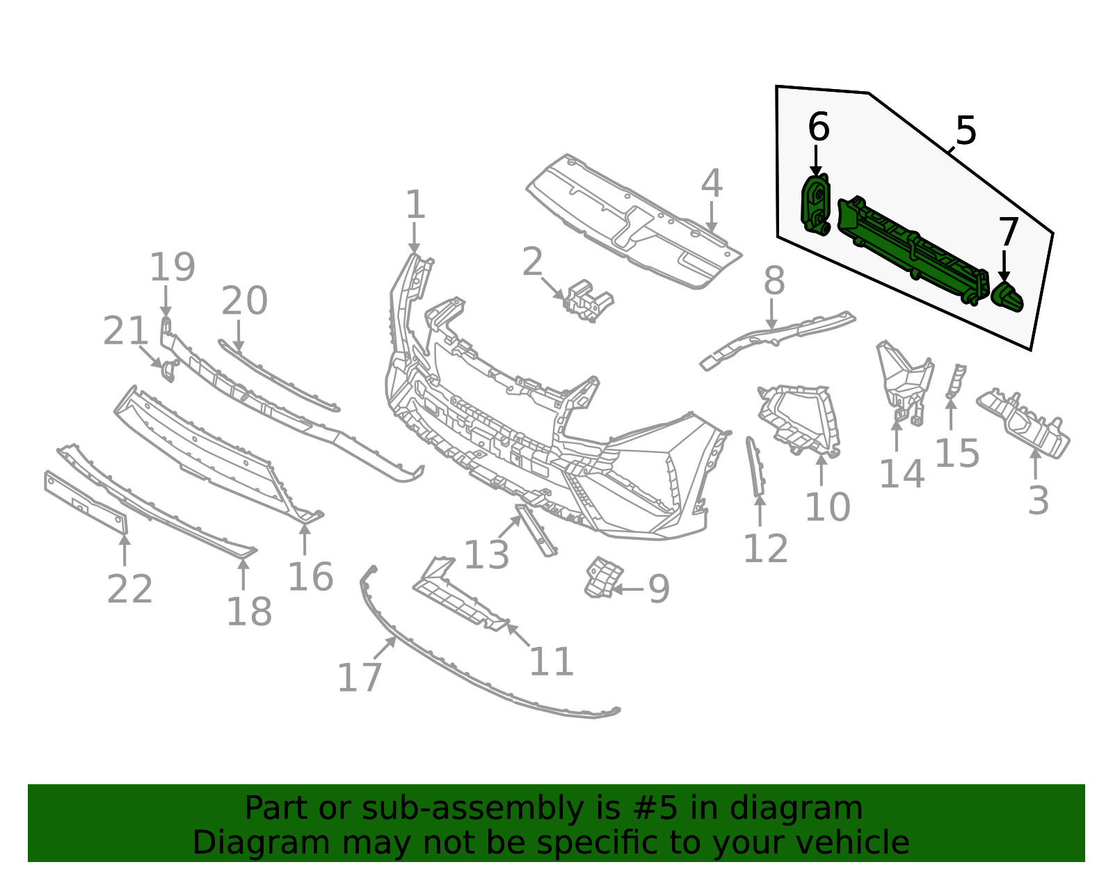 86950 86950-N9GA0 - Shutter Assembly 2025 Hyundai Tucson | Hyundai Wholesale ...