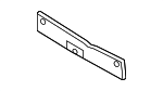 86529N9JA0CA - Body: License Bracket for Hyundai Image