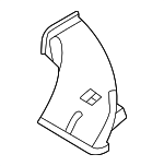 27834EA000 - Body: Heater Duct for Nissan Image
