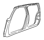 88944366 - Body: Uniside Assembly for Cadillac: Escalade ESV, Escalade EXT | Chevrolet: Avalanche 1500, Avalanche 2500, Suburban 1500, Suburban 2500 | GMC: Yukon XL 1500, Yukon XL 2500 Image