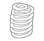 15182558 - Suspension: Coil Spring for Cadillac: Escalade | Chevrolet: Suburban 1500, Tahoe | GMC: Yukon, Yukon XL 1500 Image