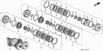 22542PA9000 - Transmission - Automatic: SEAT, CLUTCH SPRING for Acura Image
