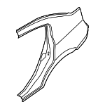 G8101ET8MA - Body: Quarter Panel for Nissan: Sentra Image