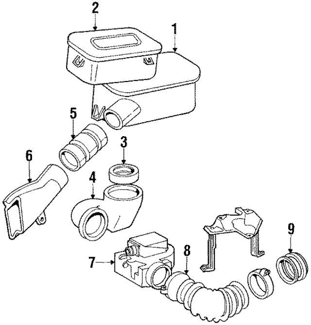 6030940002 - Engine: Air Cleaner for Mercedes-Benz Image