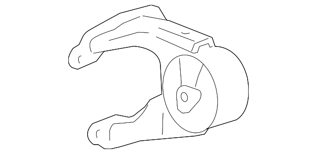 2004-2012 GM Passenger Side Engine Mount 15925796 GM | GMPartsDirect.com