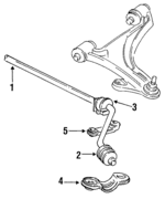 4404386 - Suspension: Stabilizer Bar Retainer for Mopar Image