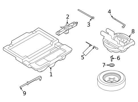 Jack & Components for 2024 Subaru Outback #0
