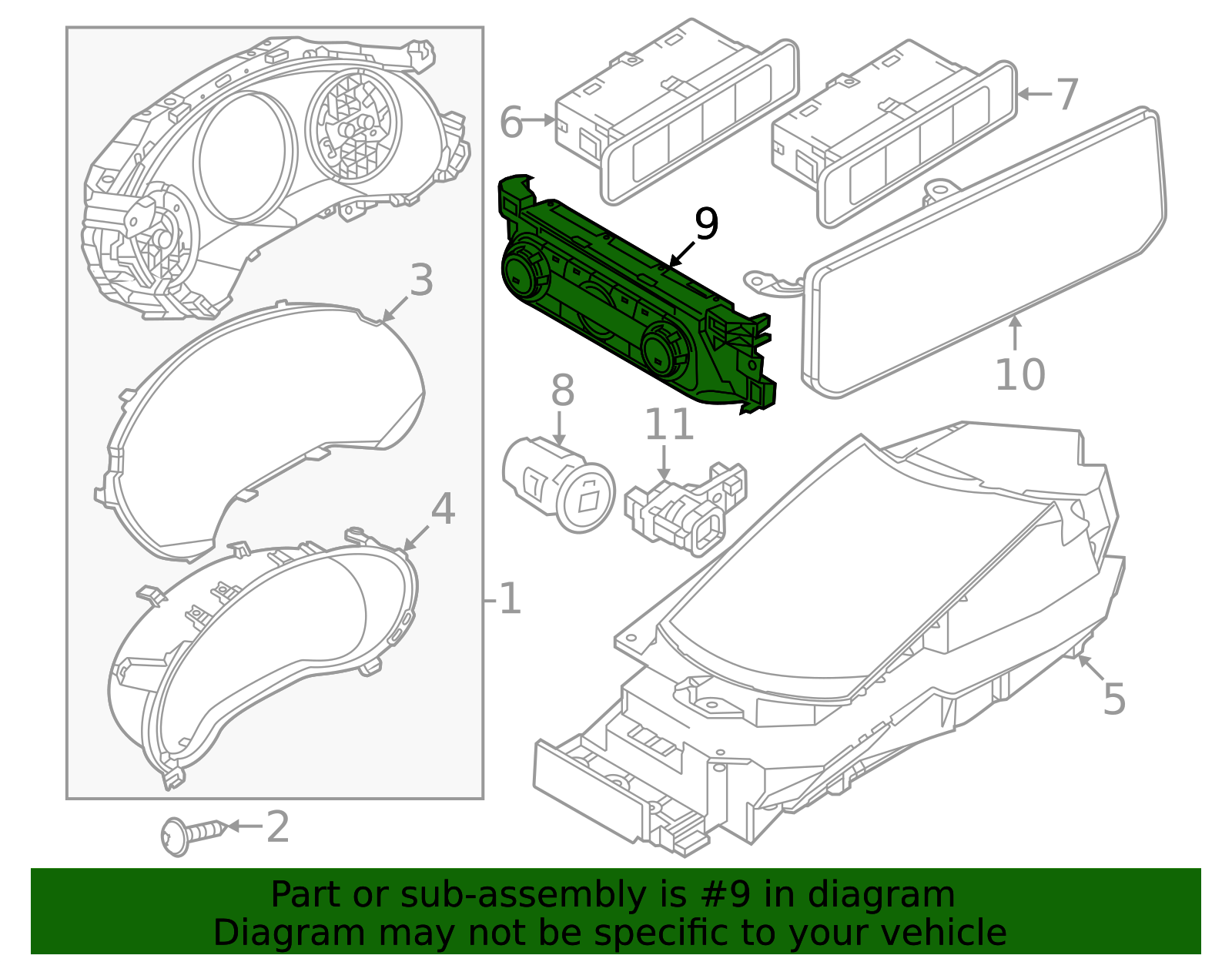VA61-61-190C - Control Heater - 2023-2024 Mazda CX-50 | Mazda Swag