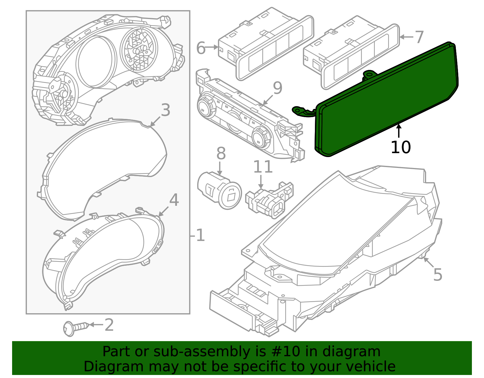 VA57-61-1J0 - 2023-2024 Mazda CX-50 - Display Unit | Mazda Parts