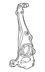 2973321800 - Suspension: Knuckle for Mercedes-Benz Image